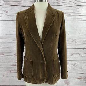 Personal brown velvet jacket vintage